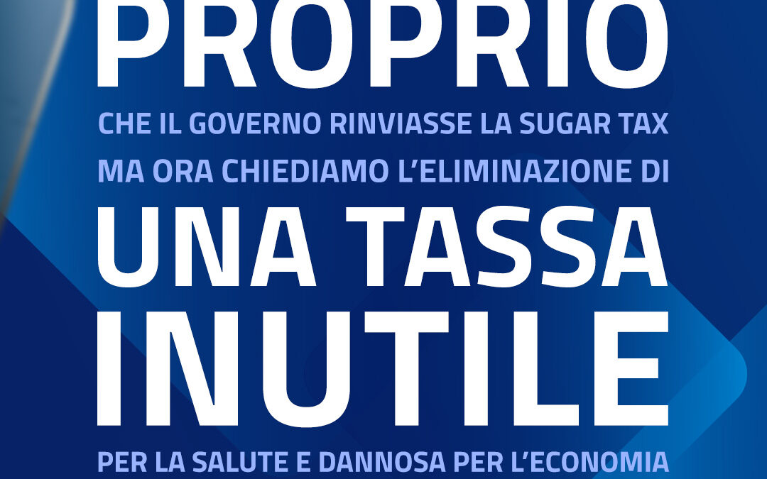 Basta tasse che frenano crescita e investimenti: è online la nuova campagna social di ASSOBIBE per chiedere la cancellazione della Sugar tax